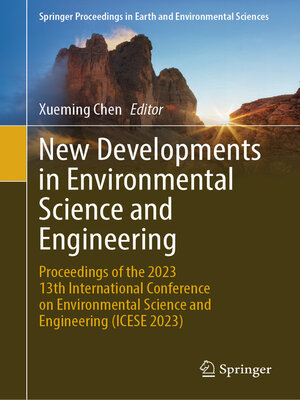 cover image of New Developments in Environmental Science and Engineering